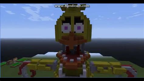 Withered Chica Plushtrap Fnaf 2 Minecraft Review Youtube