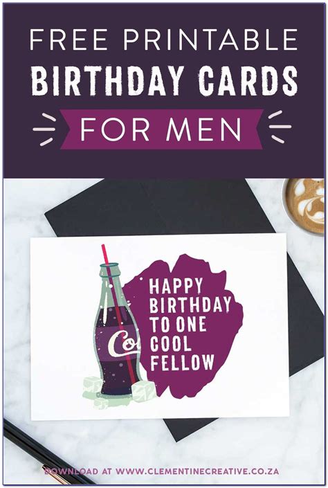 printable happy birthday cards  boyfriend printable templates