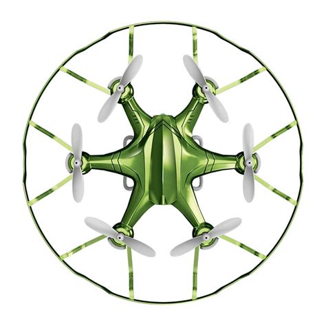 attop  mini rc drone green color drones headless mode aircraft ghz