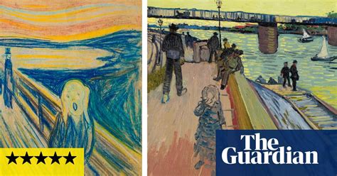 Side By Side Edvard Munch And Vincent Van Gogh Scream The Birth Of