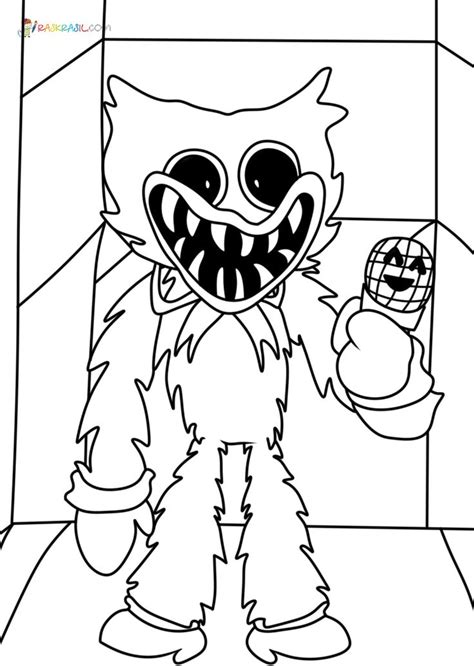 huggy wuggy coloring pages  pictures  printable   detailed coloring pages