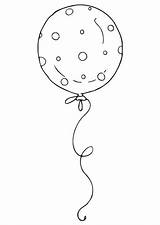 Ballon sketch template