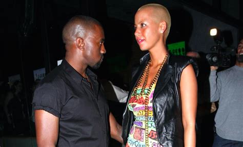Amber Rose Calls Kanye West A Fingers In The Booty A B