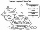 Vowel Worksheets sketch template