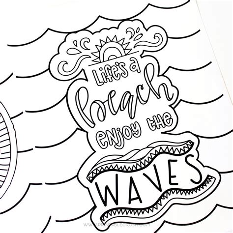 summer fun coloring pages  toddlers summer fun coloring page