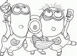 Minions Coloring Pages Despicable Color Pdf Printable Minion Colouring Party Sheets Time Wecoloringpage Awesome Kids Print Dollar Sign Getcolorings Bob sketch template