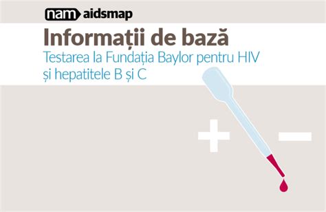 testarea la fundația baylor pentru hiv și hepatitele b și c aidsmap