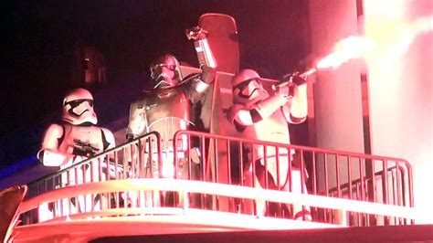 order stormtroopers captain phasma fireworks intro