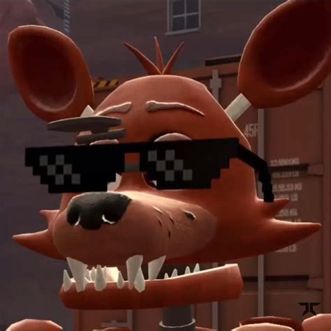Sunglasses Foxy With Images Fnaf Foxy Fnaf