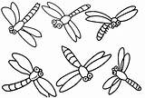 Coloring Pages Dragonfly Printable Fly Kids Color Drawing Clipart Dragonflies Cute Cartoon Clip Pond Print Cliparts Insects Dragon Bugs Adults sketch template