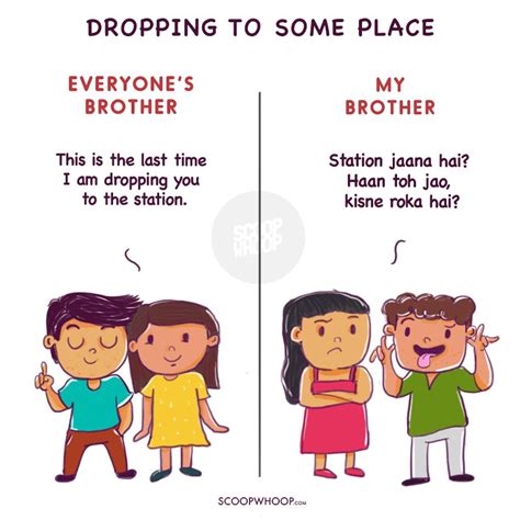 12 Funny Posters That Show How My Elder Brother Reacts In