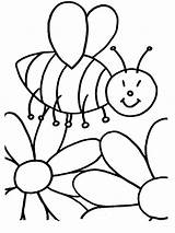 Coloring Pages Flower Flowers Preschoolers Printable Getdrawings sketch template