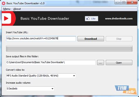 basic youtube downloader indir youtube video ve muezik indirme programi tamindir