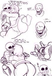 rule34hentai we just want to fap image 118692 frisk kayla na papyrus sans undertale