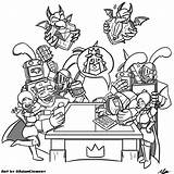 Clash Royale Coloring Pages Drawing Inferno Dragon Clans Getdrawings Adam Tastes Different Deviantart Template sketch template
