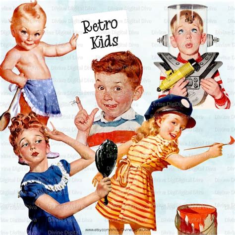 retro voor kinderen vintage jaren  kinderen moderne etsy nederland