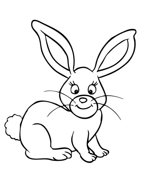 bunny rabbit face coloring home
