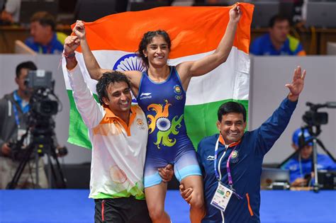 asian games 2018 vinesh phogat wins historic gold for india photogallery