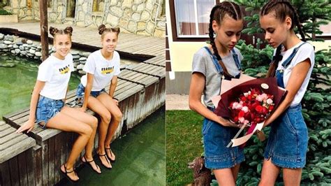 Masha Y Dasha Las Gemelas Modelos De 14 Años A Quienes Obligaron A