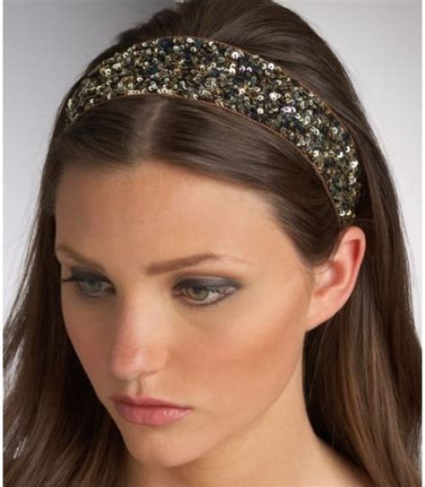 chic hairstyles  headbands  young women pretty designs