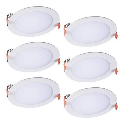 hlb   selectable cct  construction  remodel canless recessed integrated led kit pack