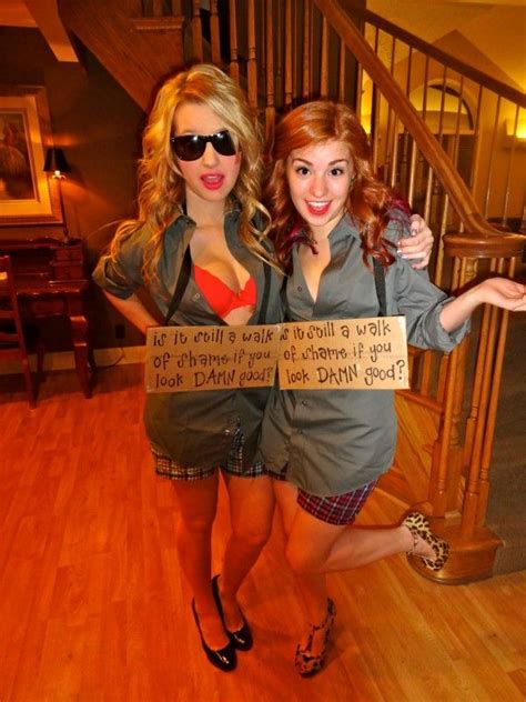 is it still a walk of shame if you look damn good costumes best friend halloween costumes