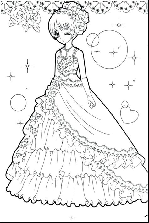 collection  cute coloring pages  girls