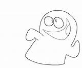 Bloo Look Coloring Pages Another sketch template