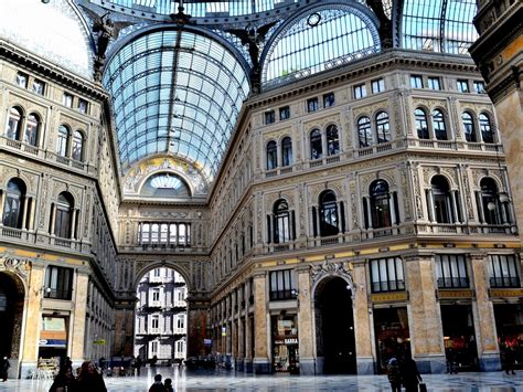 galleria umberto  naples  italy