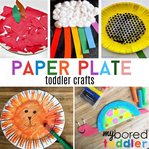 paper plate crafts  toddlers  bored toddler