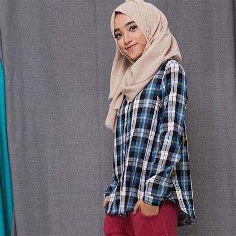 selebgram hijaber cantik tutorial hijab terbaru
