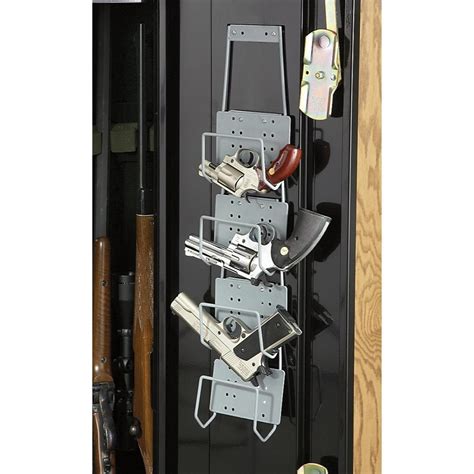 Hyskore® 4 Cradle Vault Door Pistol Rack 195597 Gun Safes At