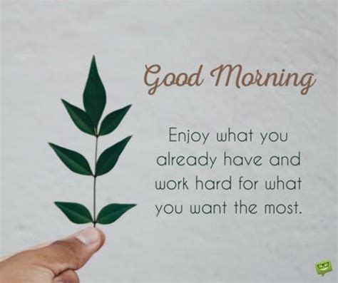 good morning motivational quotes  work
