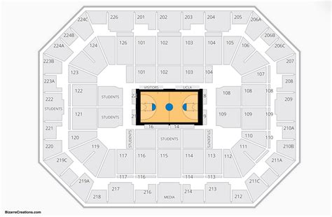 Pauley Pavilion Seating Chart Seating Charts And Tickets