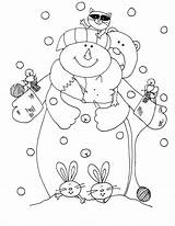 Embroidery Coloring Christmas sketch template