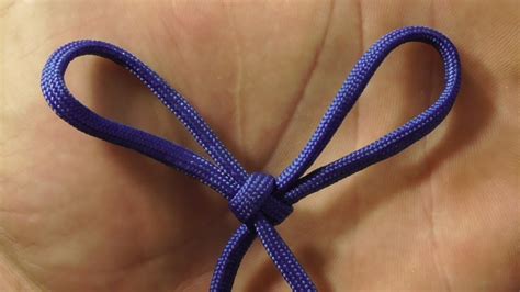 tie  double sliding loop knot youtube