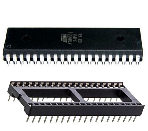 buy  technocare ats ic atmel  microcontroller chip  pin dip ic socket  bit