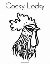 Cocky Coloring Locky Rooster Clipart Chicken Gamecock Print Login Noodle Sheets Pages Outline Practice Makes Perfect Little Twistynoodle Animal Favorites sketch template