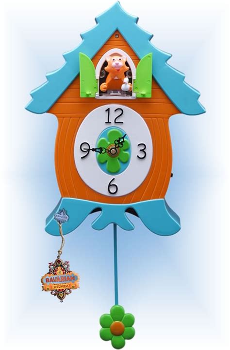 cuckoo clock qw meowcoo cats meow by bavarian clockworks on sale