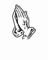 Praying Hands Transparent Background sketch template