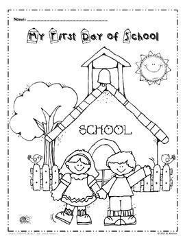 day  kindergarten coloring page coloring pages