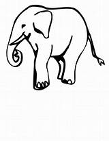 Elefant Desene Planse Colorat Trafic Educative sketch template