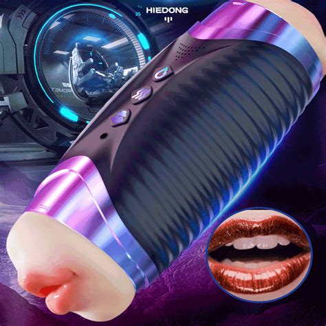 Automatic Masturbation Cup For Men Male Vibrator Heating Masturbator