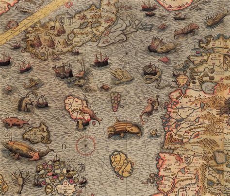 bibliodyssey map monsters