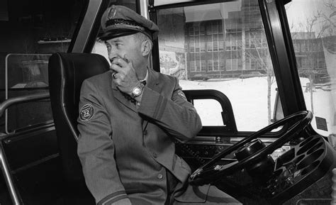 greyhound bus driver robert h morrow retires after 32 years december 1977 ann arbor district