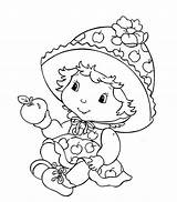 Sister Coloring Shortcake Strawberry Apple Dumplin Little sketch template