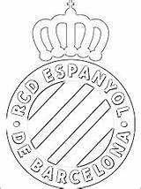 Espanyol Rcd Escudo sketch template