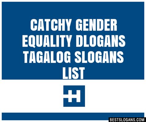 catchy gender equality dlogans tagalog slogans  generator