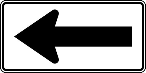 printable directional arrow signs printable  arrow sign