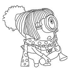 cute minions coloring pages   toddler minions coloring